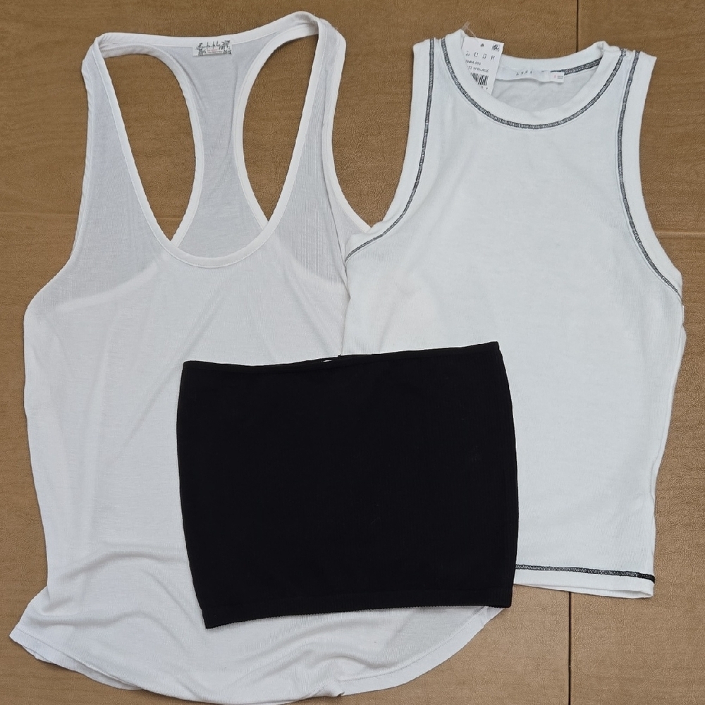 Free People + Lush + Urban Social Tank & Tube Top Bundle | Women’s Small